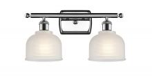 Innovation Lighting 516-2W-PC-G411 - Dayton - 2 Light - 16 inch - Polished Chrome - Bath Vanity Light