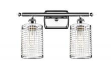 Innovation Lighting 516-2W-PC-M18-PC - Nestbrook - 2 Light - 15 inch - Polished Chrome - Bath Vanity Light