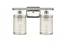 Innovation Lighting 516-2W-PN-M18-PN - Nestbrook - 2 Light - 15 inch - Polished Nickel - Bath Vanity Light