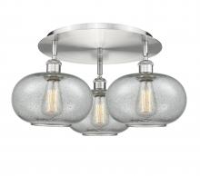 Innovation Lighting 516-3C-SN-G247 - Gorham - 3 Light - 21 inch - Satin Nickel - Flush Mount