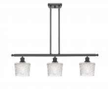 Innovation Lighting 516-3I-OB-G402 - Niagara - 3 Light - 36 inch - Oil Rubbed Bronze - Cord hung - Island Light