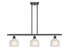 Innovation Lighting 516-3I-OB-G411 - Dayton - 3 Light - 36 inch - Oil Rubbed Bronze - Cord hung - Island Light