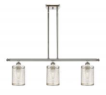 Innovation Lighting 516-3I-PN-M18-PN - Nestbrook - 3 Light - 36 inch - Polished Nickel - Multi Pendant