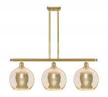 Innovation Lighting 516-3I-SG-G128-10 - Athens - 3 Light - 37 inch - Satin Gold - Stem Hung - Island Light