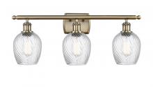 Innovations Lighting 516-3W-AB-G292-LED - Salina - 3 Light - 26 inch - Antique Brass - Bath Vanity Light