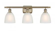 Innovations Lighting 516-3W-AB-G381-LED - Castile - 3 Light - 26 inch - Antique Brass - Bath Vanity Light