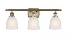 Innovations Lighting 516-3W-AB-G441 - Brookfield - 3 Light - 26 inch - Antique Brass - Bath Vanity Light