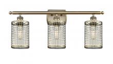 Innovation Lighting 516-3W-AB-M18-AB - Nestbrook - 3 Light - 25 inch - Antique Brass - Bath Vanity Light