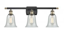 Innovation Lighting 516-3W-BAB-G2812-LED - Hanover - 3 Light - 26 inch - Black Antique Brass - Bath Vanity Light