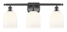 Innovation Lighting 516-3W-OB-G558-6GWH - Bella - 3 Light - 26 inch - Oil Rubbed Bronze - Bath Vanity Light