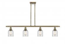 Innovations Lighting 516-4I-AB-G259 - Caledonia - 4 Light - 48 inch - Antique Brass - Cord hung - Island Light