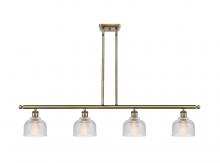 Innovations Lighting 516-4I-AB-G412 - Dayton 4 Light Island Light