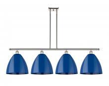 Innovation Lighting 516-4I-PN-MBD-12-BL - Plymouth - 4 Light - 50 inch - Polished Nickel - Cord hung - Island Light