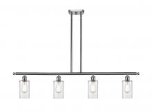 Innovations Lighting 516-4I-SN-G802 - Clymer - 4 Light - 48 inch - Brushed Satin Nickel - Cord hung - Island Light