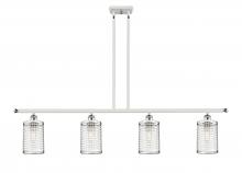 Innovation Lighting 516-4I-WPC-M18-PC - Nestbrook - 4 Light - 48 inch - White Polished Chrome - Multi Pendant
