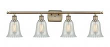 Innovation Lighting 516-4W-AB-G2811-LED - Hanover - 4 Light - 36 inch - Antique Brass - Bath Vanity Light