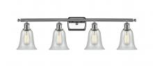 Innovation Lighting 516-4W-PC-G2812 - Hanover - 4 Light - 36 inch - Polished Chrome - Bath Vanity Light