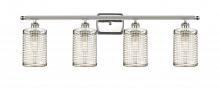 Innovation Lighting 516-4W-PN-M18-PN - Nestbrook - 4 Light - 35 inch - Polished Nickel - Bath Vanity Light
