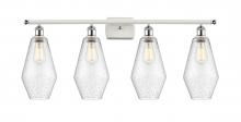 Innovation Lighting 516-4W-WPC-G654-7 - Cindyrella - 4 Light - 37 inch - White Polished Chrome - Bath Vanity Light