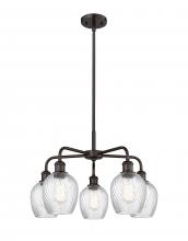 Innovation Lighting 516-5CR-OB-G292 - Salina - 5 Light - 24 inch - Oil Rubbed Bronze - Chandelier