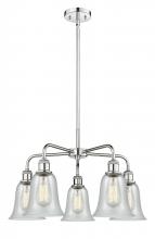 Innovation Lighting 516-5CR-PC-G2812 - Hanover - 5 Light - 24 inch - Polished Chrome - Chandelier