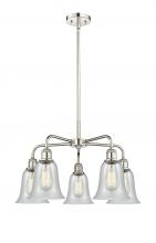 Innovations Lighting 516-5CR-PN-G2812 - Hanover Polished Nickel Chandelier