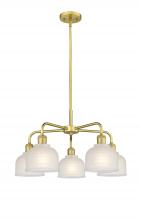 Innovations Lighting 516-5CR-SG-G411 - Dayton Satin Gold Chandelier