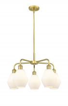 Innovations Lighting 516-5CR-SG-G651-6 - Cindyrella Satin Gold Chandelier