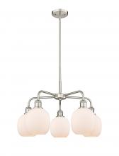 Innovation Lighting 516-5CR-SN-G101 - Belfast - 5 Light - 24 inch - Satin Nickel - Chandelier