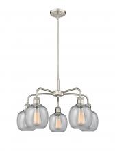 Innovation Lighting 516-5CR-SN-G104 - Belfast - 5 Light - 24 inch - Satin Nickel - Chandelier