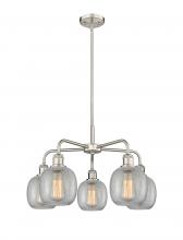 Innovation Lighting 516-5CR-SN-G105 - Belfast - 5 Light - 24 inch - Satin Nickel - Chandelier