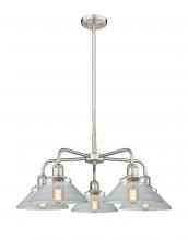 Innovation Lighting 516-5CR-SN-G132 - Orwell - 5 Light - 26 inch - Satin Nickel - Chandelier