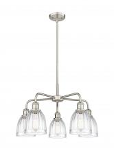 Innovation Lighting 516-5CR-SN-G442 - Brookfield - 5 Light - 24 inch - Satin Nickel - Chandelier