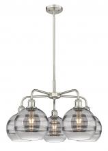 Innovation Lighting 516-5CR-SN-G556-8SM - Rochester - 5 Light - 26 inch - Satin Nickel - Chandelier