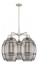 Innovation Lighting 516-5CR-SN-G557-10SM - Vaz - 5 Light - 28 inch - Satin Nickel - Chandelier