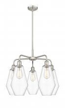 Innovation Lighting 516-5CR-SN-G652-7 - Cindyrella - 5 Light - 25 inch - Satin Nickel - Chandelier