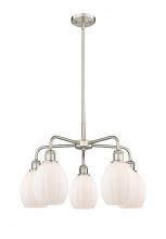 Innovation Lighting 516-5CR-SN-G81 - Eaton - 5 Light - 24 inch - Satin Nickel - Chandelier