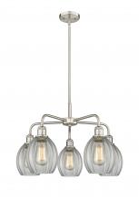 Innovation Lighting 516-5CR-SN-G82 - Eaton - 5 Light - 24 inch - Satin Nickel - Chandelier