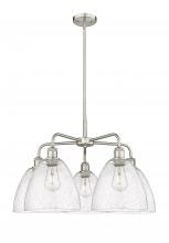 Innovation Lighting 516-5CR-SN-GBD-94 - Bristol - 5 Light - 27 inch - Satin Nickel - Chandelier