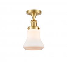 Innovations Lighting 517-1CH-SG-G191 - Bellmont - 1 Light - 6 inch - Satin Gold - Semi-Flush Mount