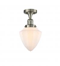 Innovation Lighting 517-1CH-SN-G661-7-LED - Bullet - 1 Light - 7 inch - Brushed Satin Nickel - Semi-Flush Mount