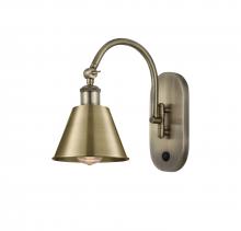 Innovation Lighting 518-1W-AB-M8 - Smithfield - 1 Light - 7 inch - Antique Brass - Adjustable Swing Arm