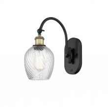 Innovation Lighting 518-1W-BAB-G292-LED - Salina - 1 Light - 6 inch - Black Antique Brass - Adjustable Swing Arm