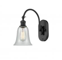 Innovation Lighting 518-1W-BK-G2812-LED - Hanover - 1 Light - 6 inch - Matte Black - Adjustable Swing Arm