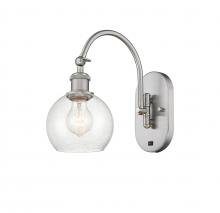 Innovations Lighting 518-1W-SN-G124-6 - Athens - 1 Light - 6 inch - Brushed Satin Nickel - Sconce