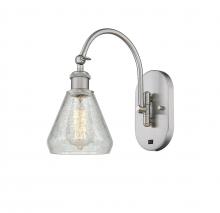 Innovation Lighting 518-1W-SN-G275-LED - Conesus - 1 Light - 6 inch - Brushed Satin Nickel - Adjustable Swing Arm