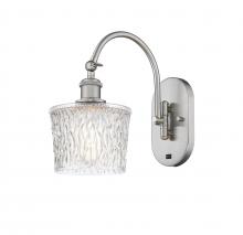 Innovation Lighting 518-1W-SN-G402-LED - Niagara - 1 Light - 7 inch - Brushed Satin Nickel - Adjustable Swing Arm
