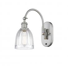Innovations Lighting 518-1W-SN-G442-LED - Brookfield - 1 Light - 6 inch - Brushed Satin Nickel - Sconce