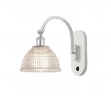Innovation Lighting 518-1W-WPC-G422-LED - Arietta - 1 Light - 8 inch - White Polished Chrome - Adjustable Swing Arm