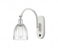 Innovations Lighting 518-1W-WPC-G442-LED - Brookfield - 1 Light - 6 inch - White Polished Chrome - Sconce